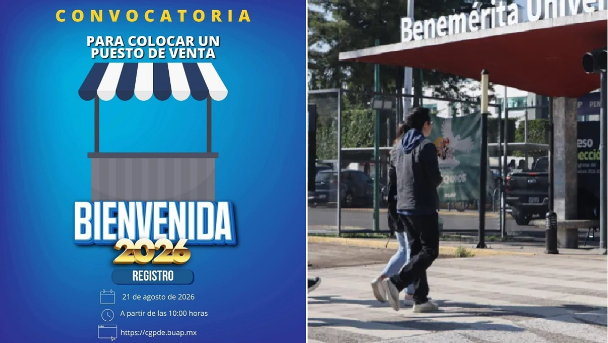 BUAP abre convocatoria para poner puestos de venta en bienvenida 2026 | EsImagen/Especial