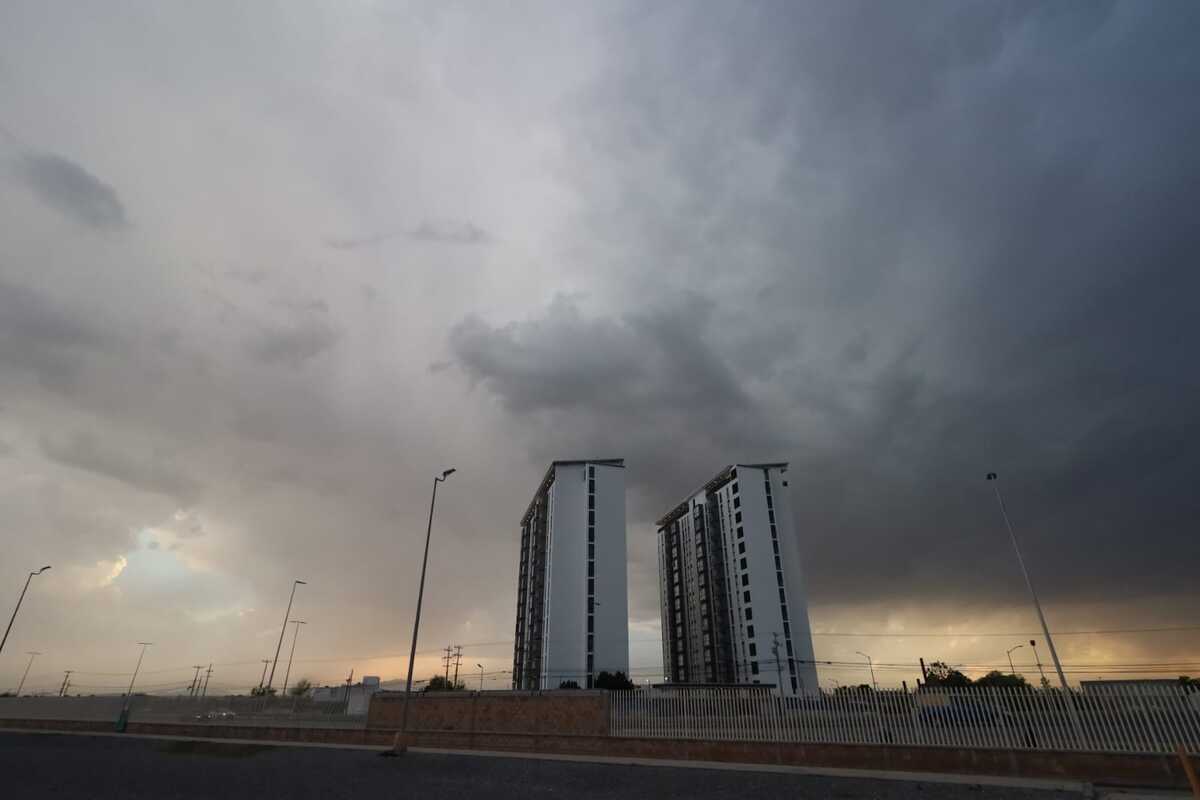 Cielo nublado en La Laguna. | Foto: Verónica Rivera