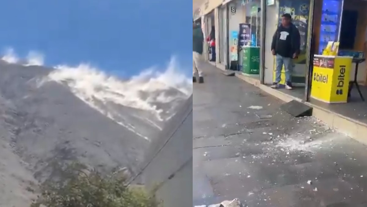 La ciudad de Cusco tuvo algunas afectaciones materiales. | X:  Azucena Uresti y Anónimo.sv