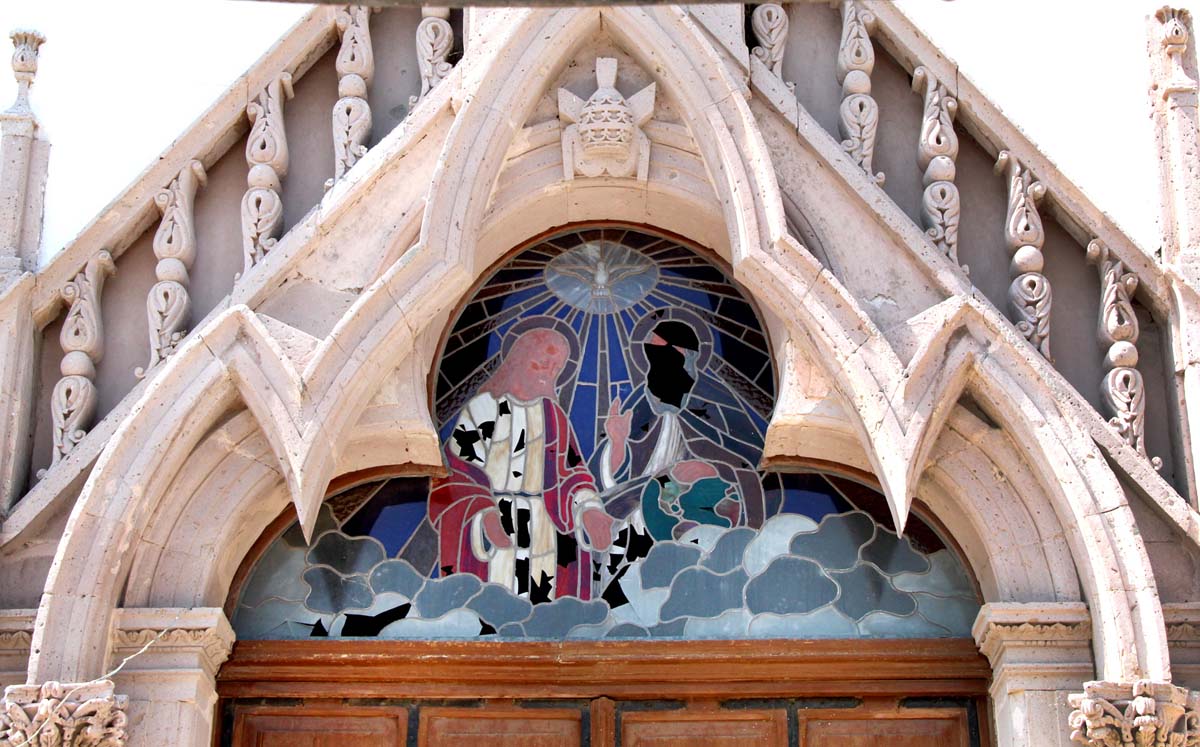 Daños en iglesia de Lerdo. | Foto: Roberto Amaya