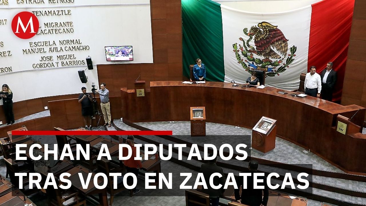 Tres diputados del Partido Verde expulsados tras votar con Morena en Zacatecas