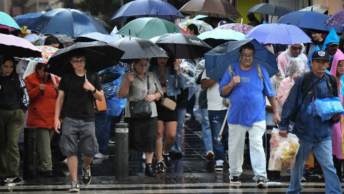 Diversos sistemas climáticos provocarán las lluvias. | Foto: Cuartoscuro