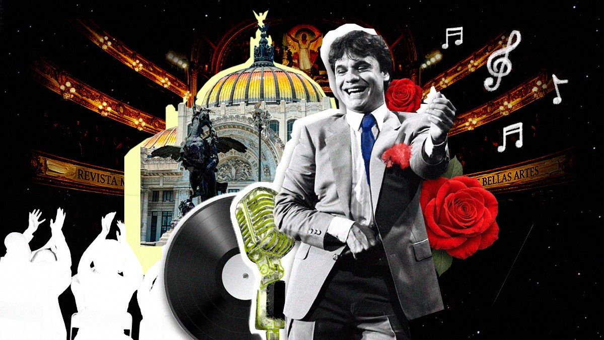 El 'Divo de Juárez' protagonizó una de las presentaciones más memorables del Palacio de Bellas Artes | Adlemi Romero