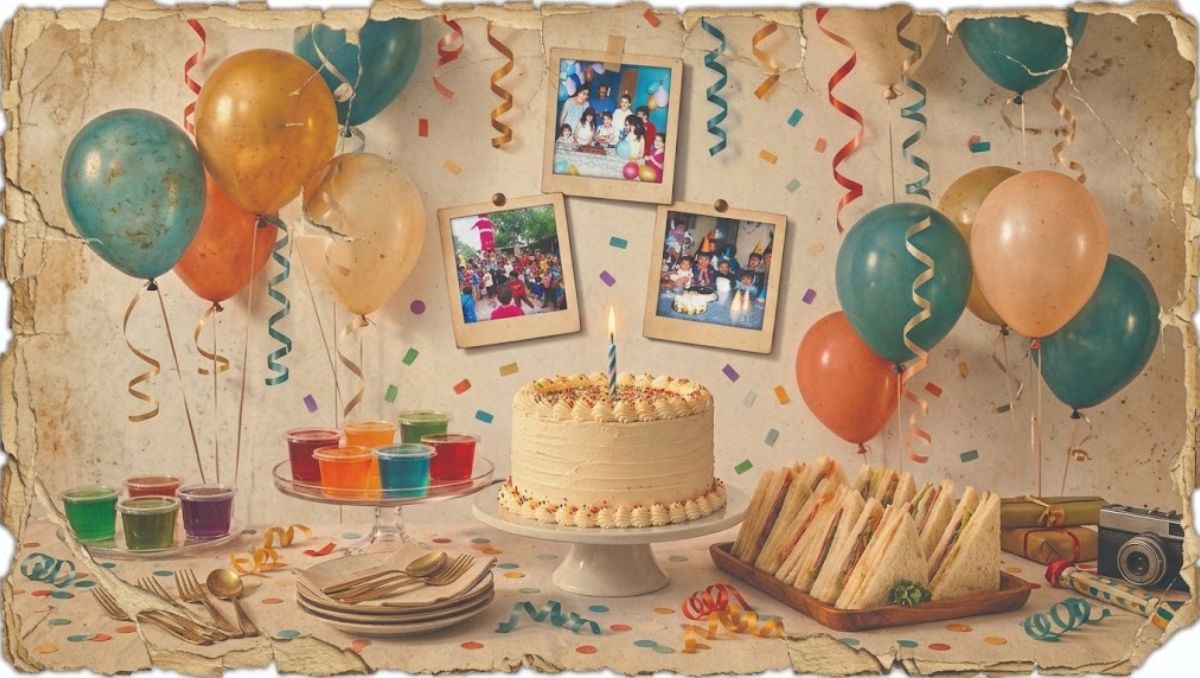 Las fiestas infantiles de décadas pasadas priorizaban la convivencia familiar por encima de la producción visual. Especial