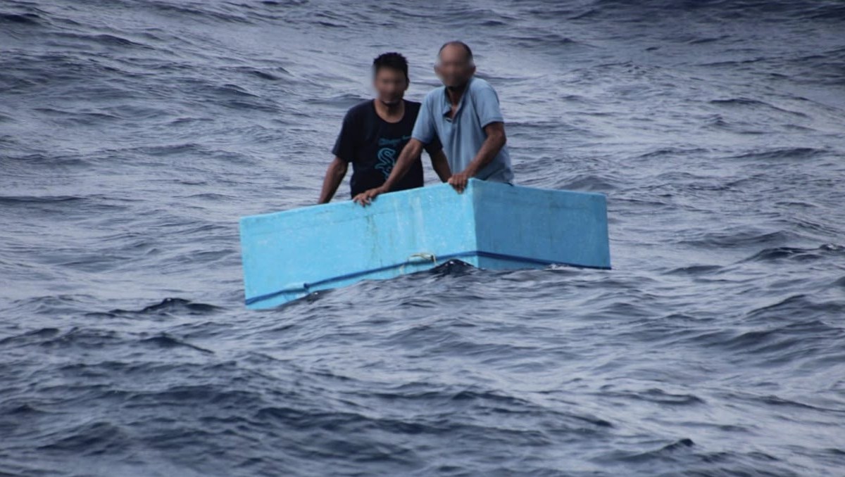 Los hombres se encontraban en una zona cercana a aguas de Guatemala. | Especial