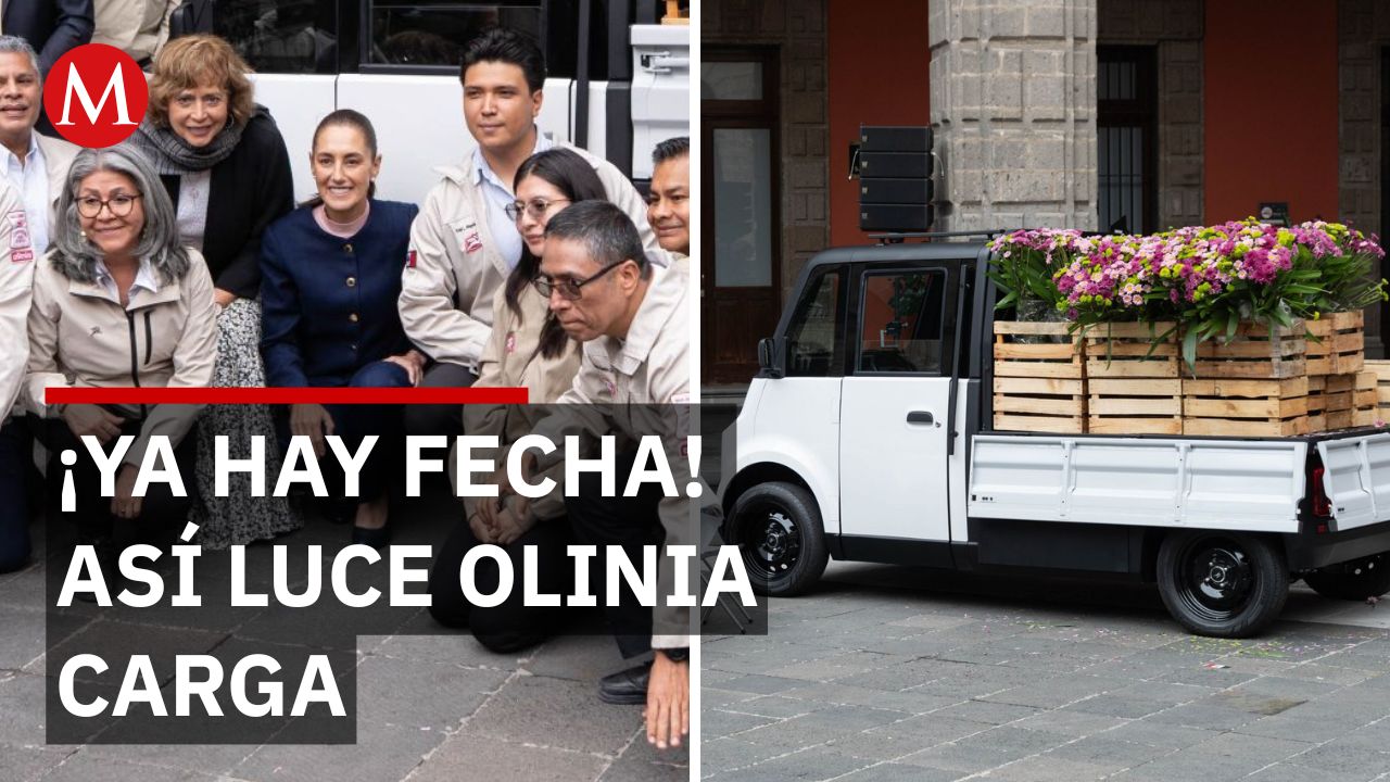 ¡HOY en 'La Mañanera'! Sheinbaum presenta Olinia Carga: el utilitario eléctrico nacional