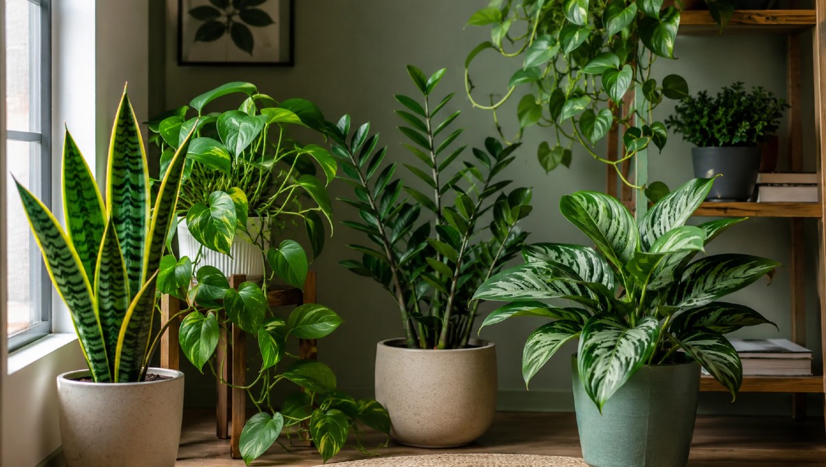 Plantas de interior que necesitan poca luz natural y puedes tener | IA DISCOVER