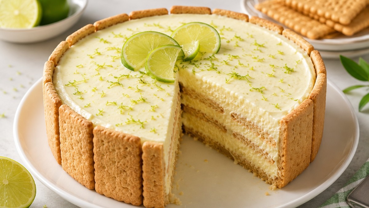 Receta fácil y cremosa para una carlota de limón | IA Discover