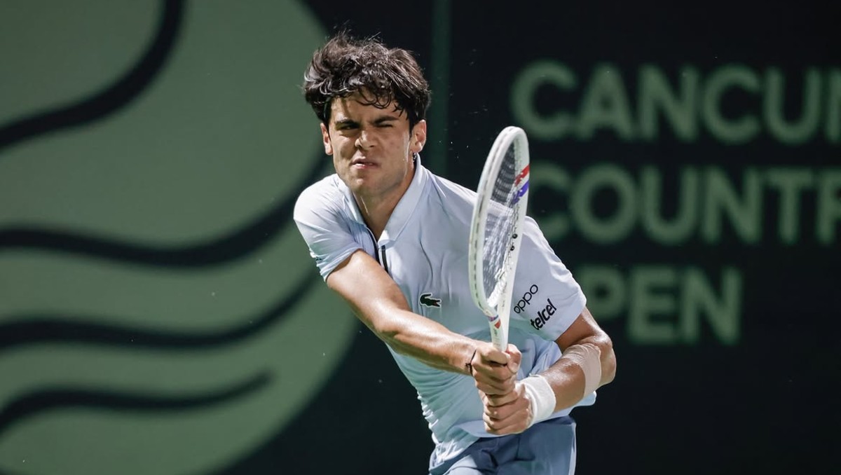 Rodrigo Pacheco, eliminado en Octavos de Final del Cancún Country Open (Instagram @cancuncountryopen)