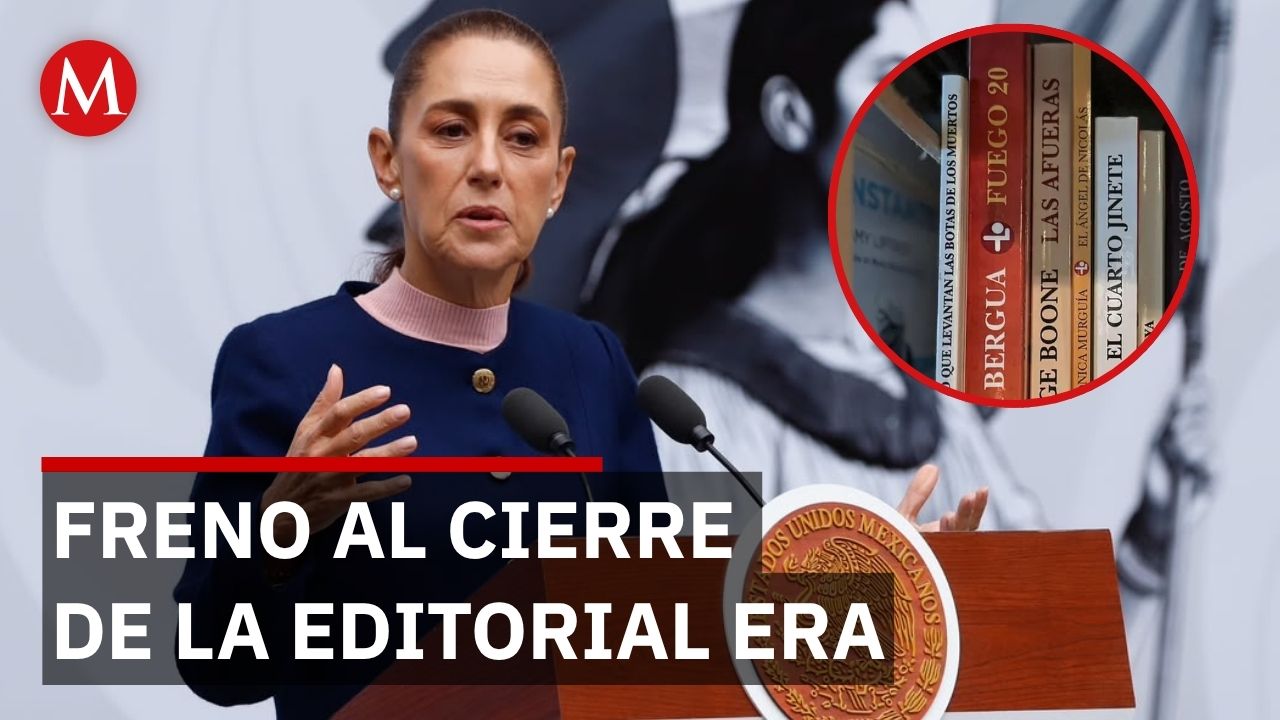 Sheinbaum interviene por editorial Era: "Vamos a ver cómo podemos apoyar"