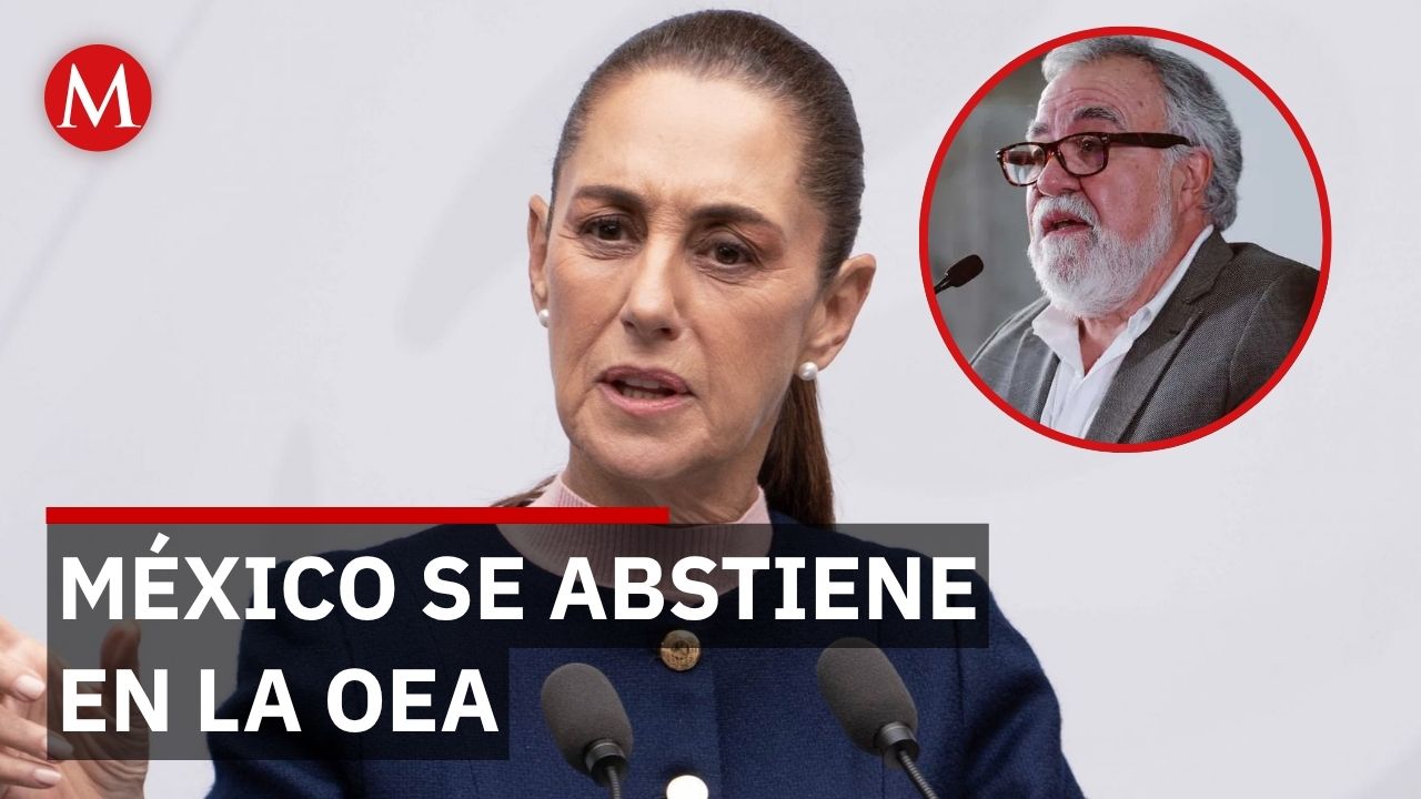 Sheinbaum respalda abstención en la OEA por Nicaragua: "Principios constitucionales"