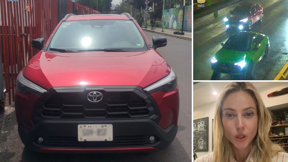 La SSC encontró la camioneta que siguió a Vanessa Huppenkothen en la CdMx.| Foto: Especial