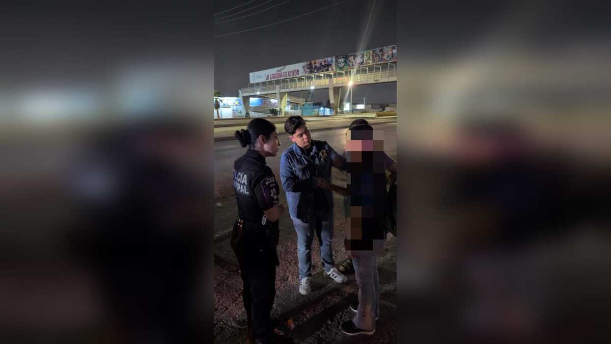En Torreón, localizan a adolescente de 16 años con ficha de búsqueda. | Foto: cortesía DSPM Torreón.