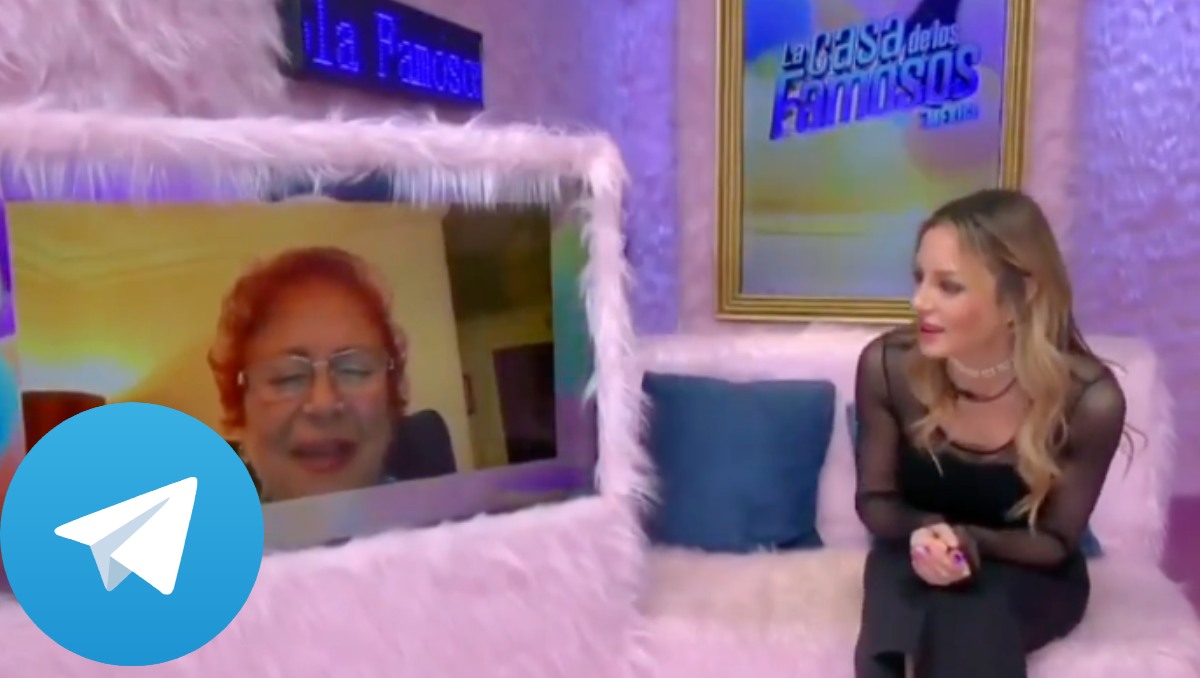 Abuelita de Gema Garoa sorprende al contar EN VIVO que ve La Casa de los Famosos México por Telegram | Redes sociales
