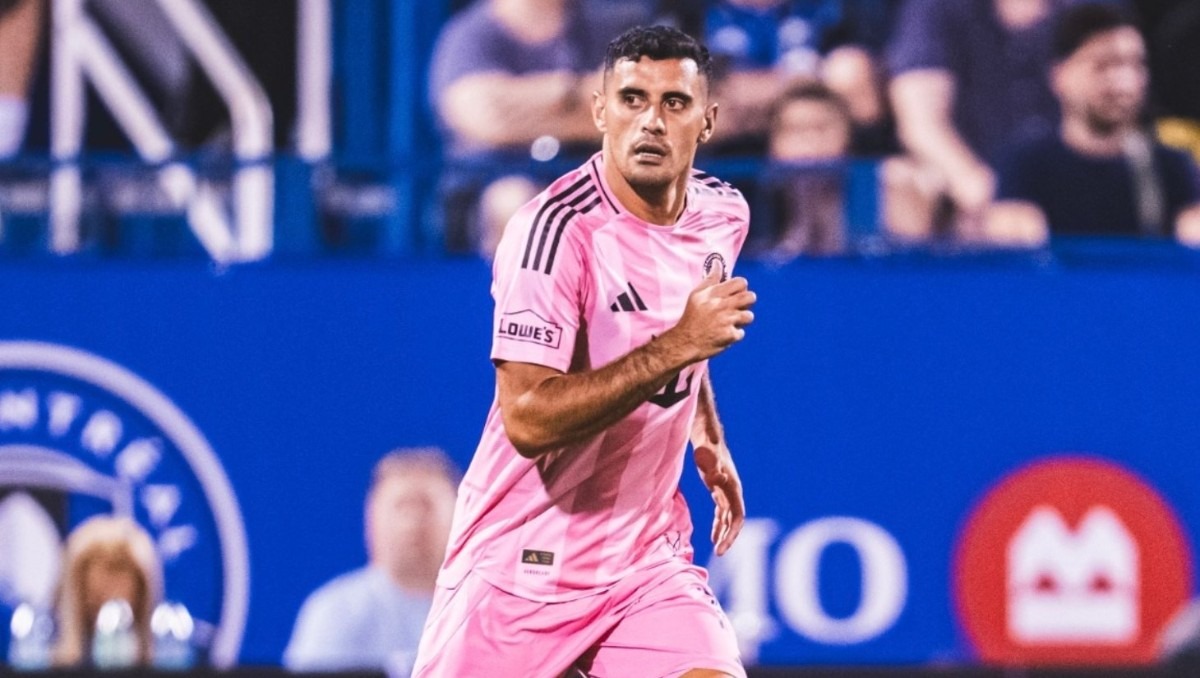 Berterame recibe el alta médica para volver a jugar con el Inter Miami (X @InterMiamiCF)