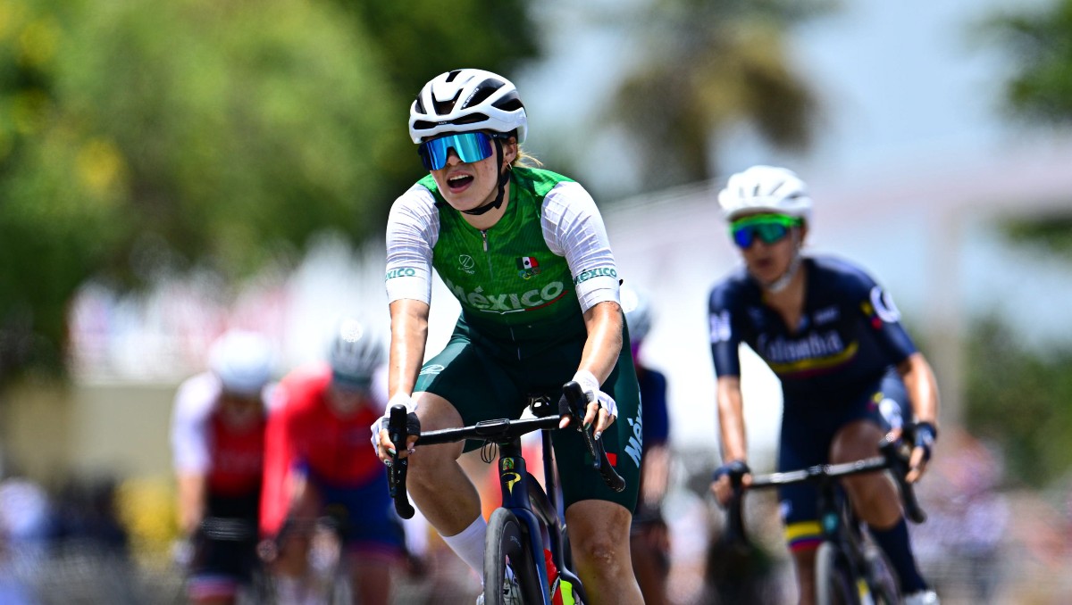 Ciclista mexicana Yareli Salazar (Mexsport)