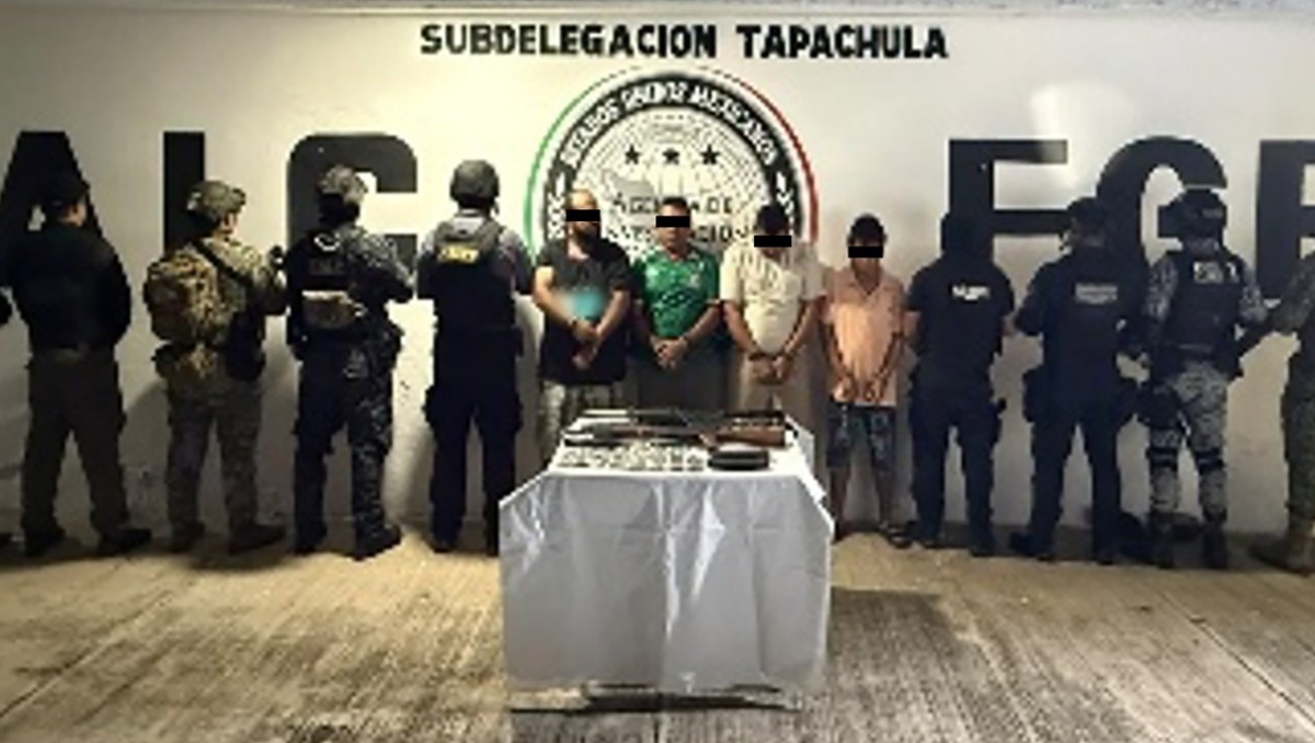 Cuatro de los detenidos están ligados al Cártel de Sinaloa. | Foto: Gabinete de Seguridad