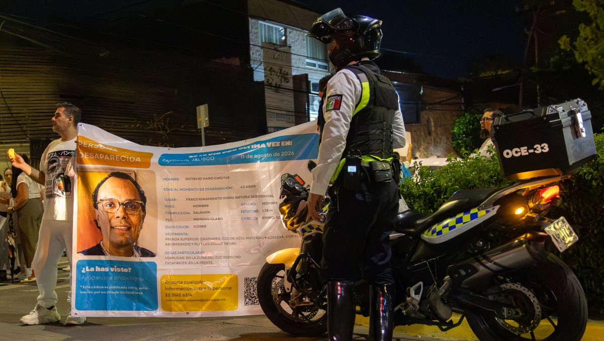 Familiares y amigos se han unido para exigir avances en el caso de Octavio Haro (Farid Santos)