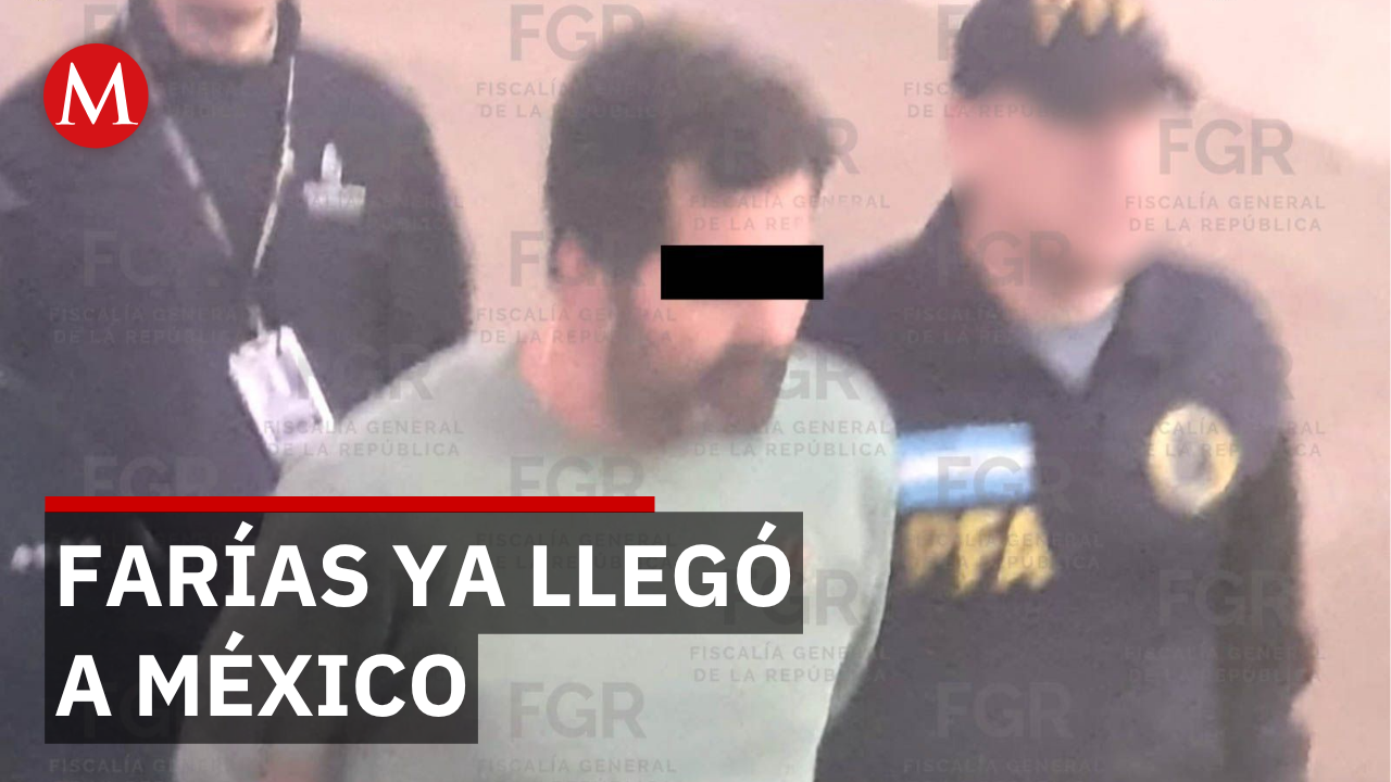 Fernando Farías llega a México por su extradición desde Argentina por huachicol fiscal