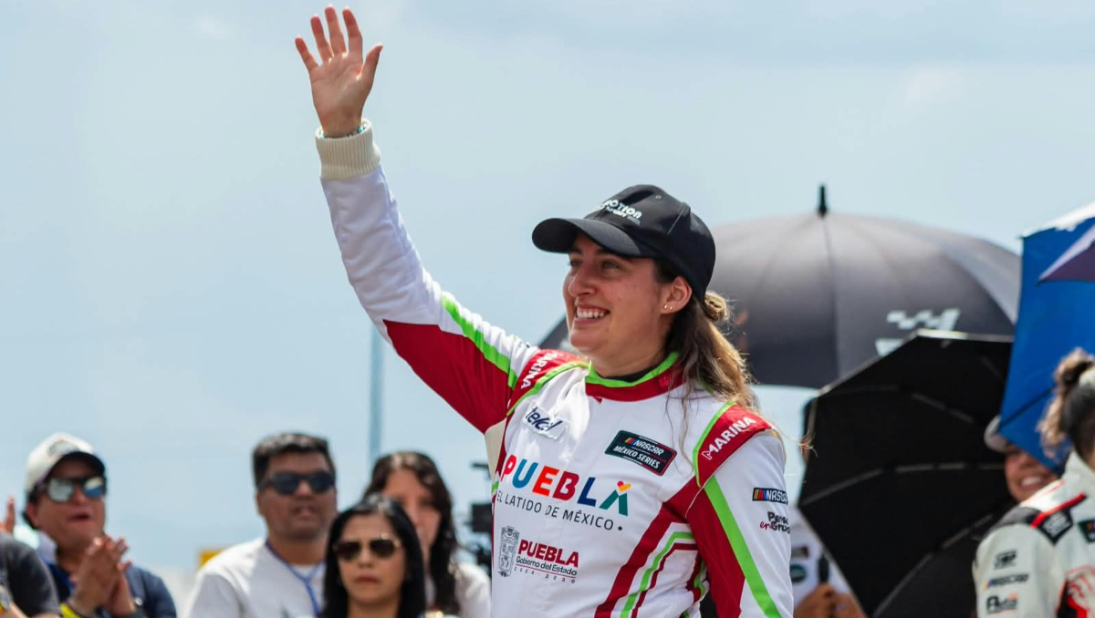 Llega a Puebla última fecha Nascar México: Majo Rodríguez, por podio | Majo Rodríguez