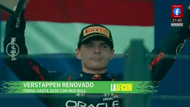 Max Verstappen es renovado hasta 2030 | Milenio Noticias: La Afición, 20 de agosto de 2026
