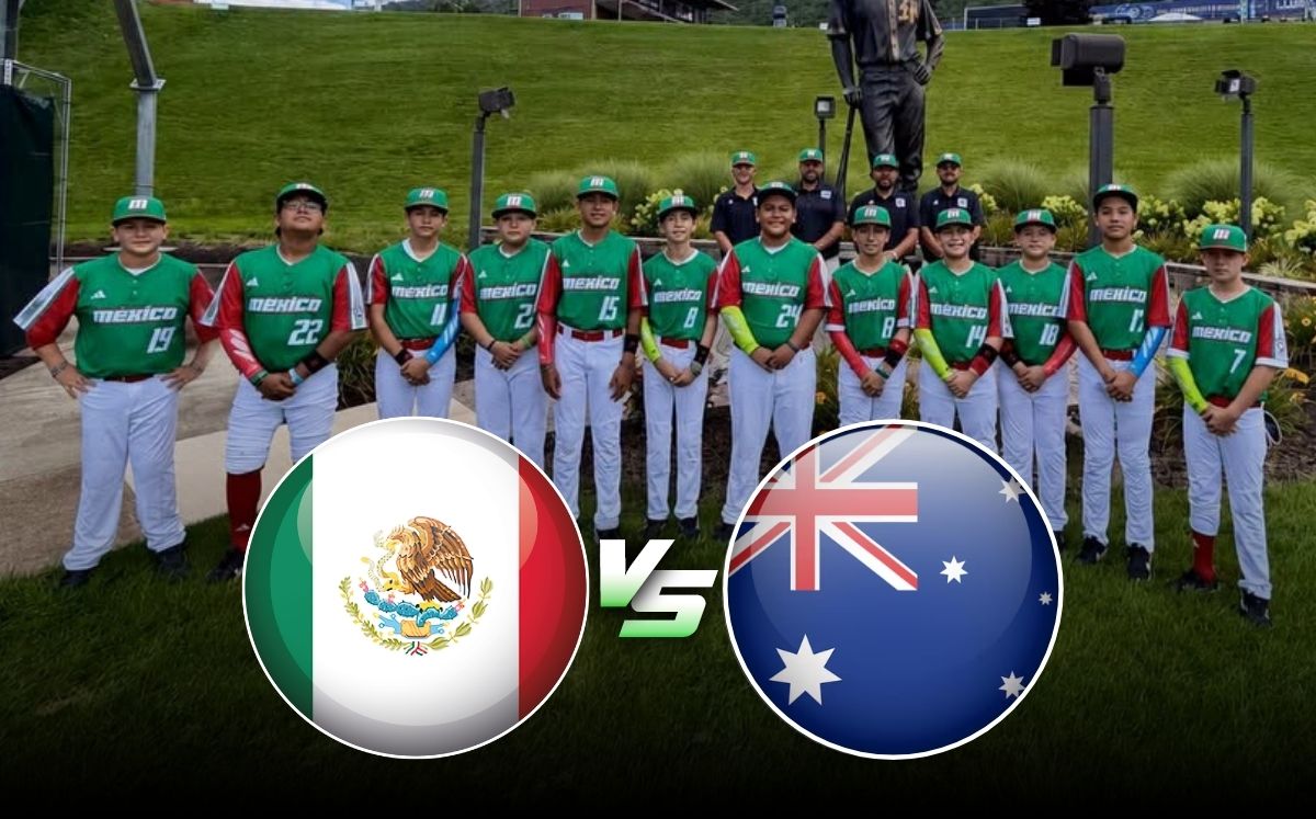 México vs Australia | Dónde VER juego Serie Mundial de Pequeñas Ligas 2026 (FB: @LigasPequenasBeisbolMexico)
