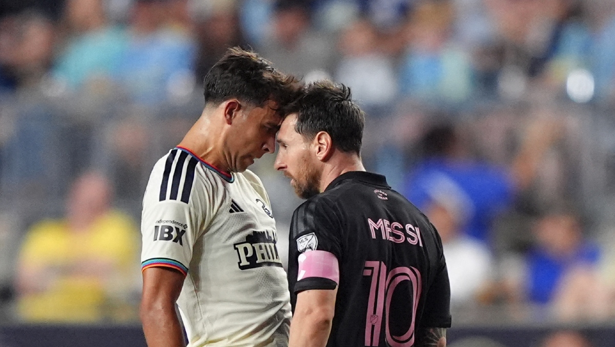 MLS castiga a Messi por golpear a un rival del Philadelphia Union (Reuters)