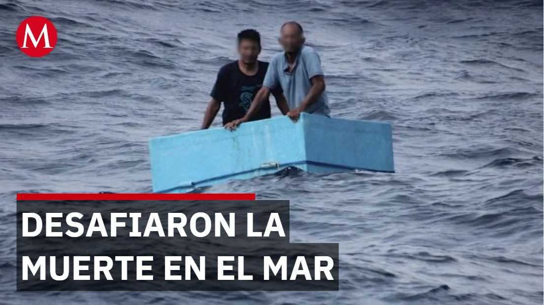 Pescadores sobreviven 5 días sin agua ni comida flotando en una hielera