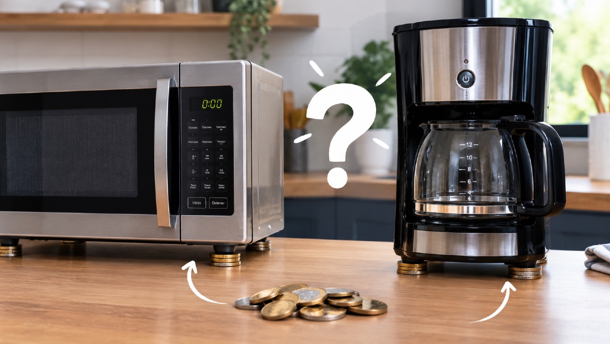 ¿Por qué ponen monedas debajo del microondas o la cafetera? | IA DISCOVER