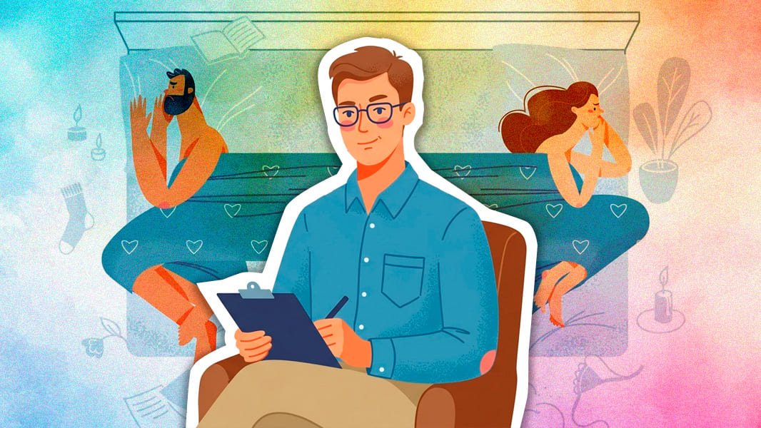 Temas como la comunicación sexual, el placer e incluso la asincronía sexual pueden ser tratados por un sexólogo | Mauricio Ledesma