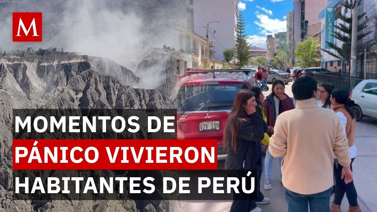Videos impactantes del terremoto de 7.2 en Perú: Montañas crujen en Ayacucho