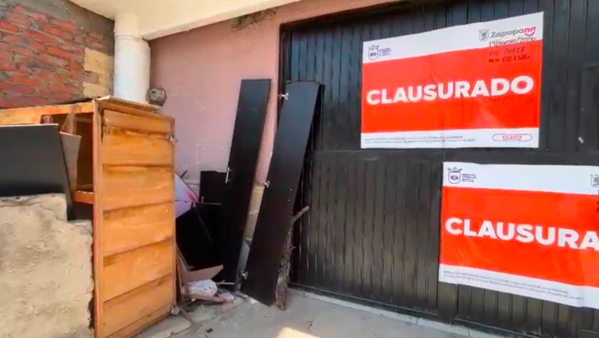 Anexo es clausurado en Zapopan luego de detectar varias irregularidades (Cortesía)