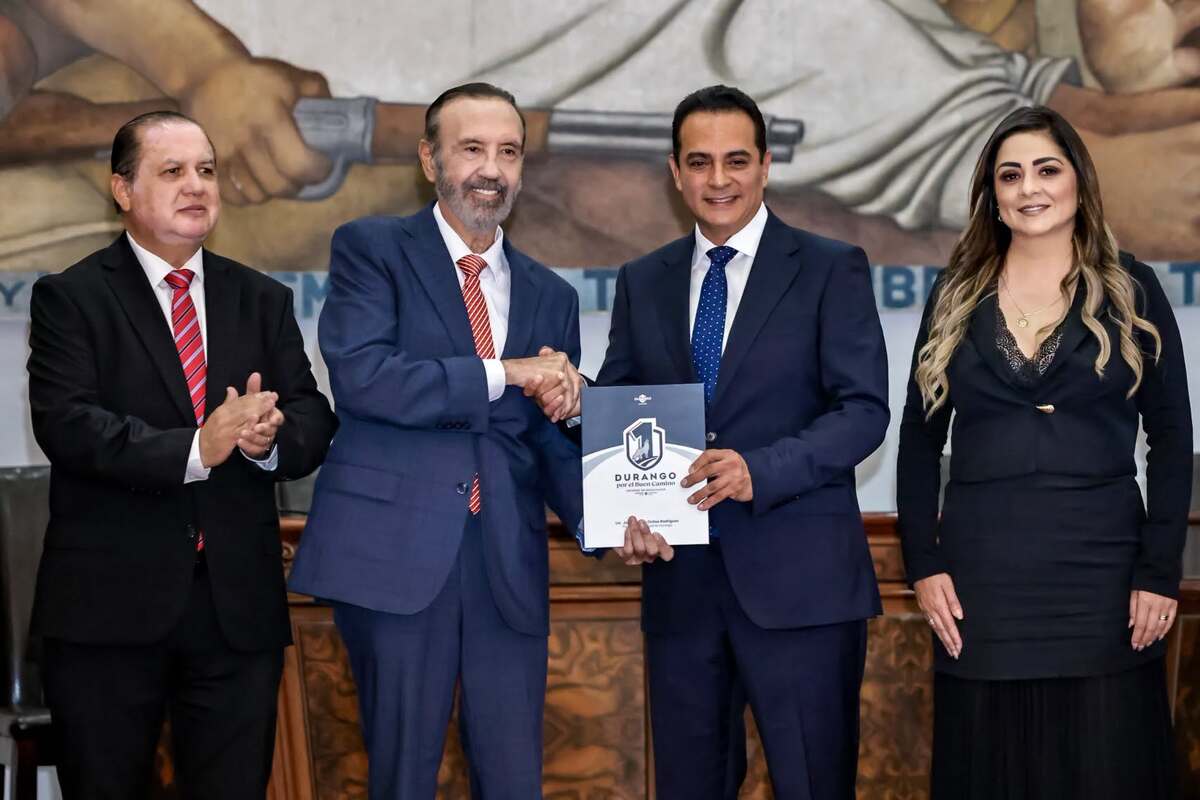 Antonio Ochoa Rodríguez, alcalde de Durango. | Foto tomada de: www.facebook.com/tonoochoarguez