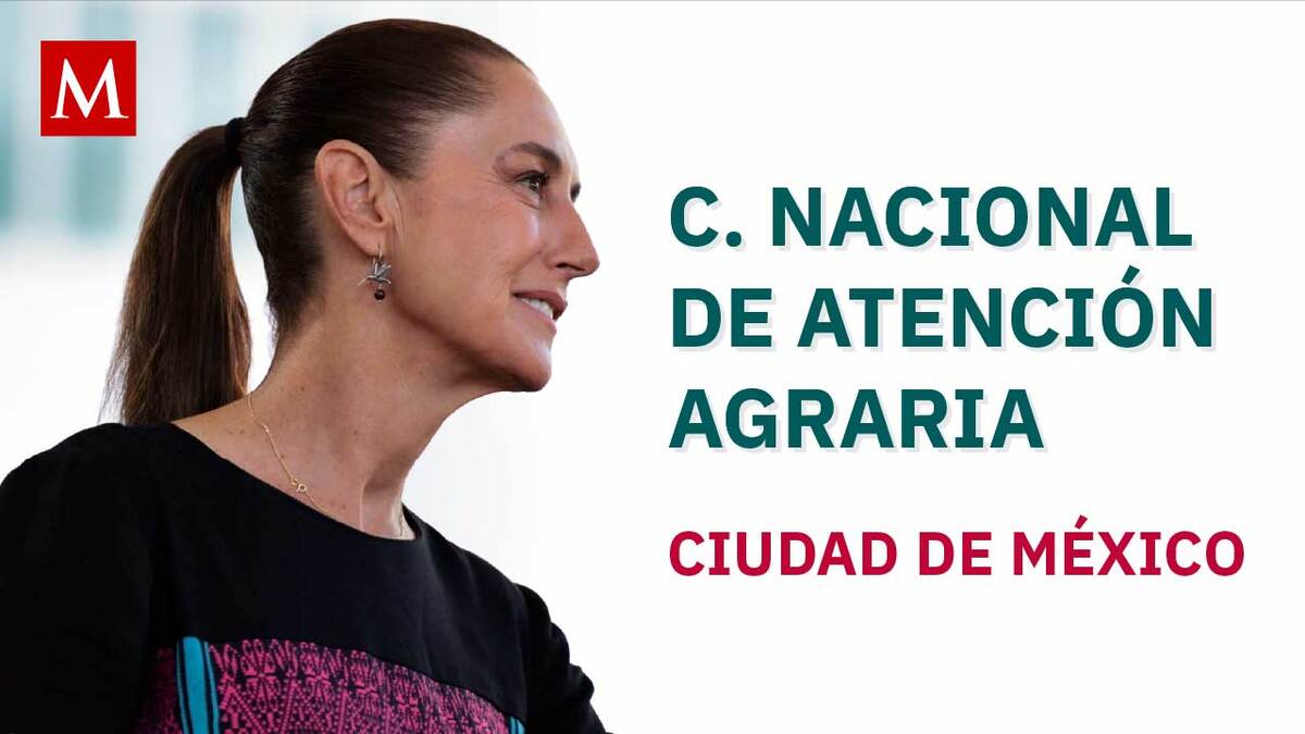 Claudia Sheinbaum preside inauguración del Centro Nacional de Atención Agraria en Ciudad de México