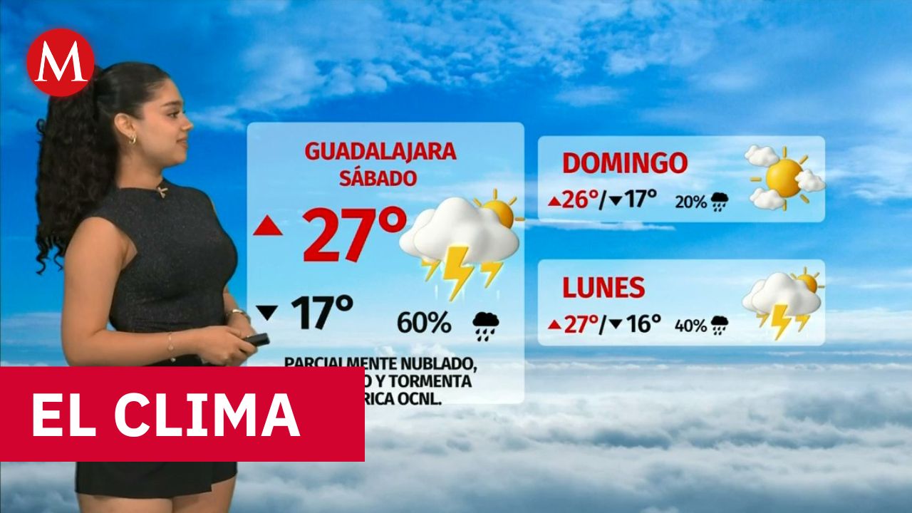 Clima de hoy sábado 22 de agosto de 2026 | Pronóstico con Natalia Sánchez
