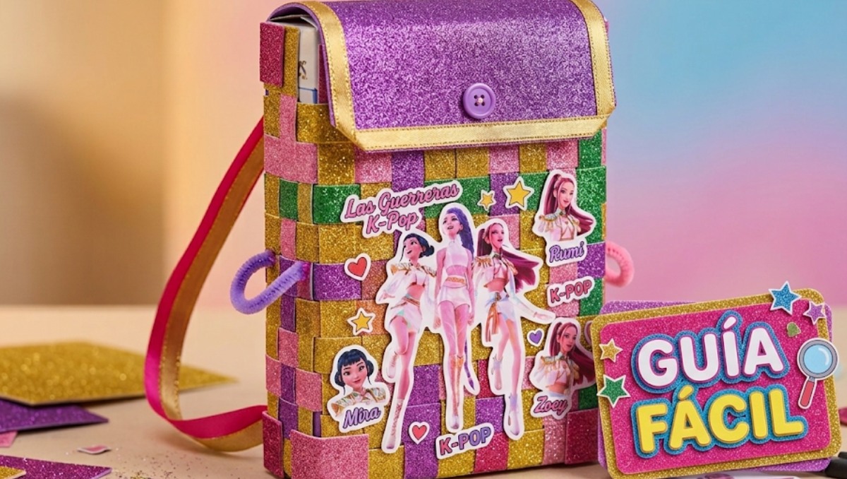 ¿Cómo CREAR una mochila de Las Guerreras K-Pop con materiales ECONÓMICOS? Guía FÁCIL | IA M2