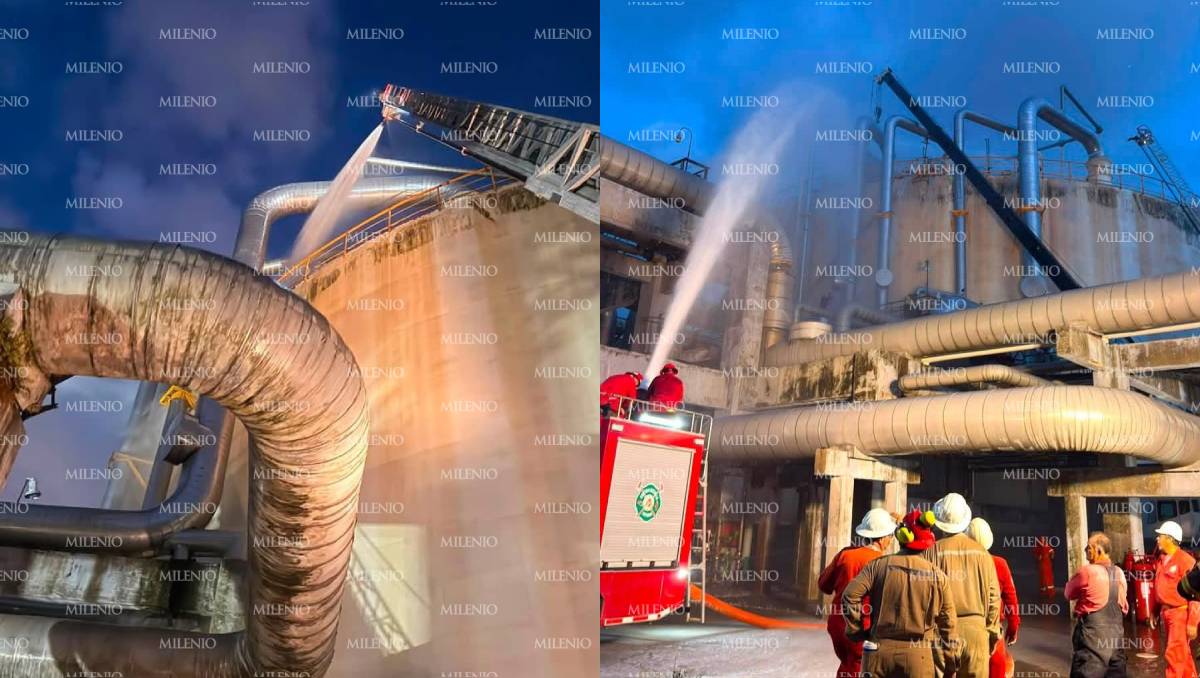 El incendio fue controlado por las autoridades. | Especial