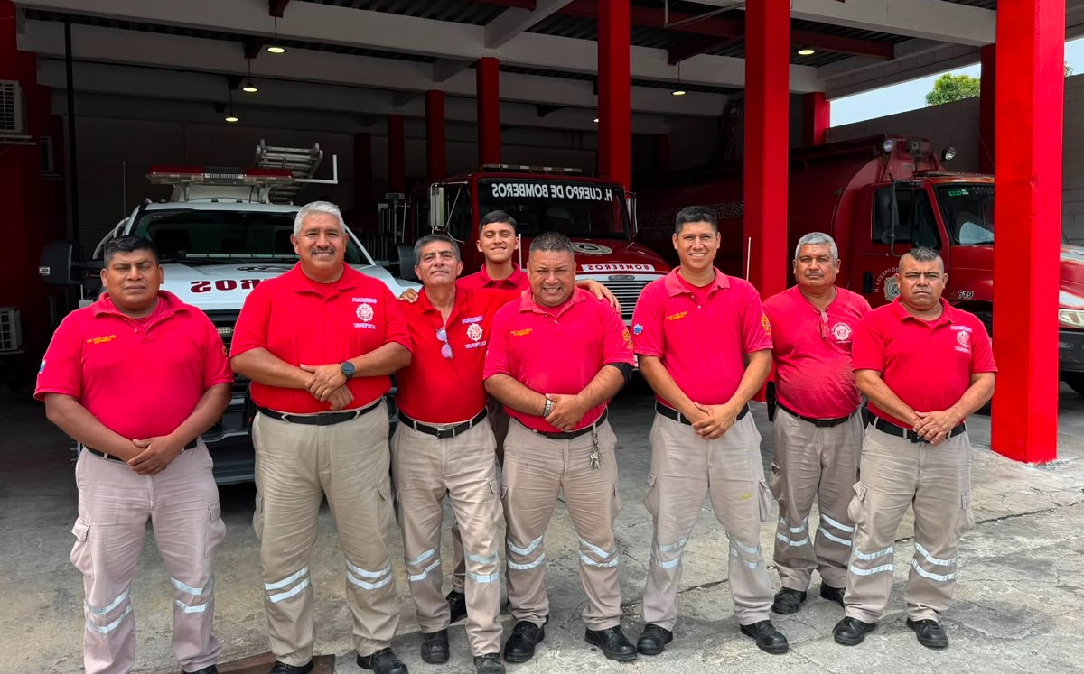 La corporación de Tampico es de las más longevas del país. YAZMÍN SÁNCHEZ