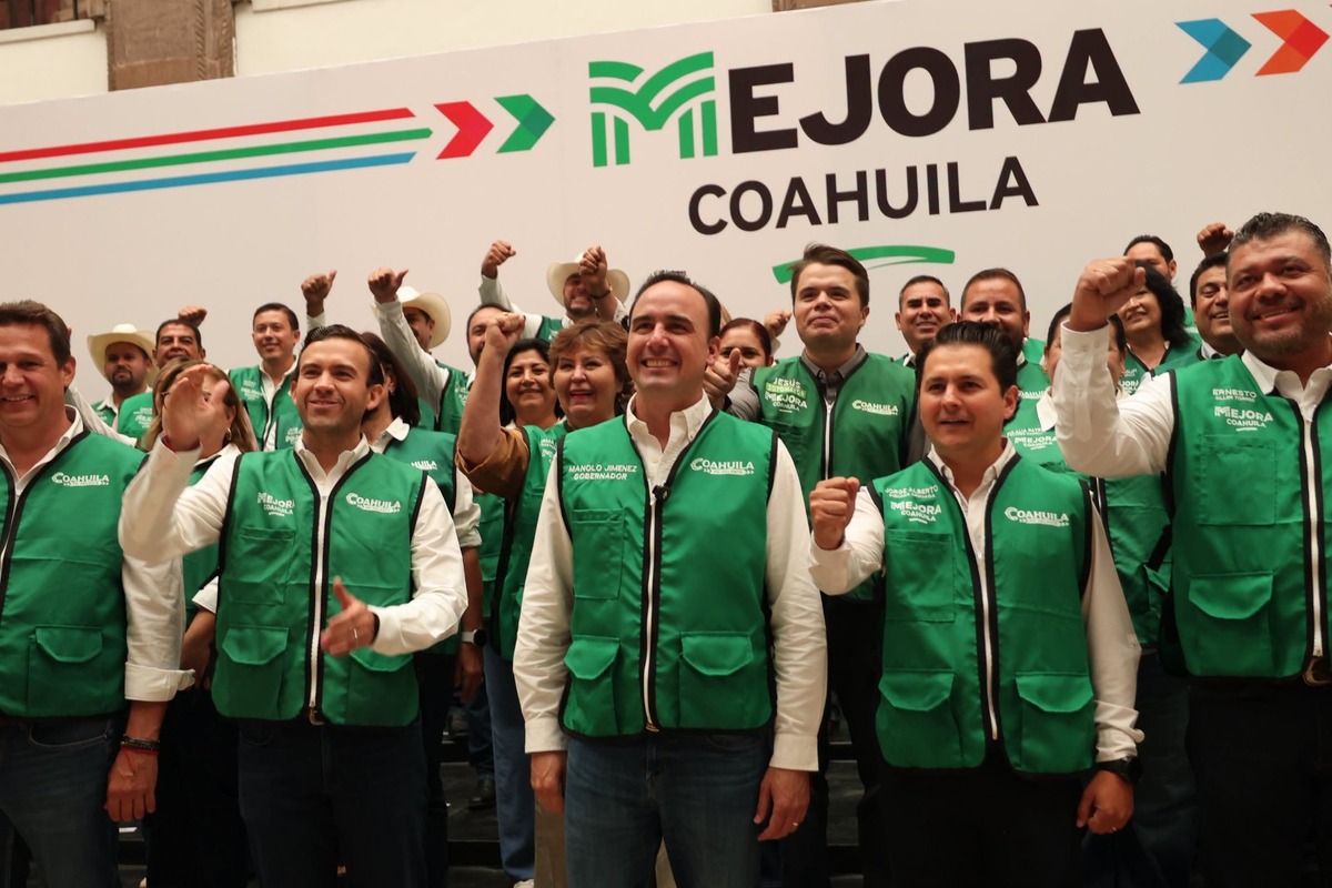 Manolo Jiménez llama a reforzar trabajo de Mejora Coahuila. | Cortesía del Gobernio de Coahuila