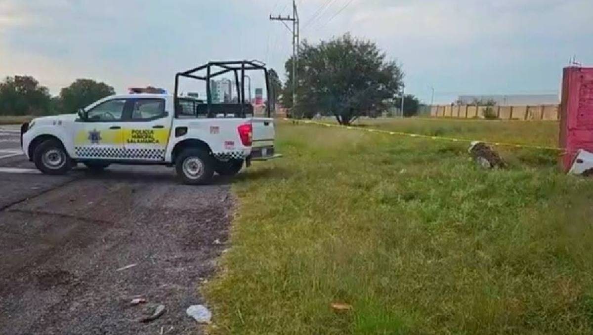 Personal de seguridad pública acordonó la zona del hallazgo