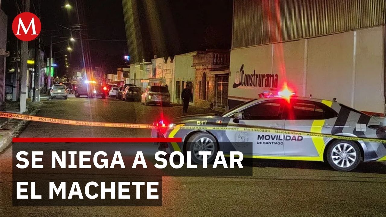 Policía abate a albañil en situación de calle que se negó a soltar machete