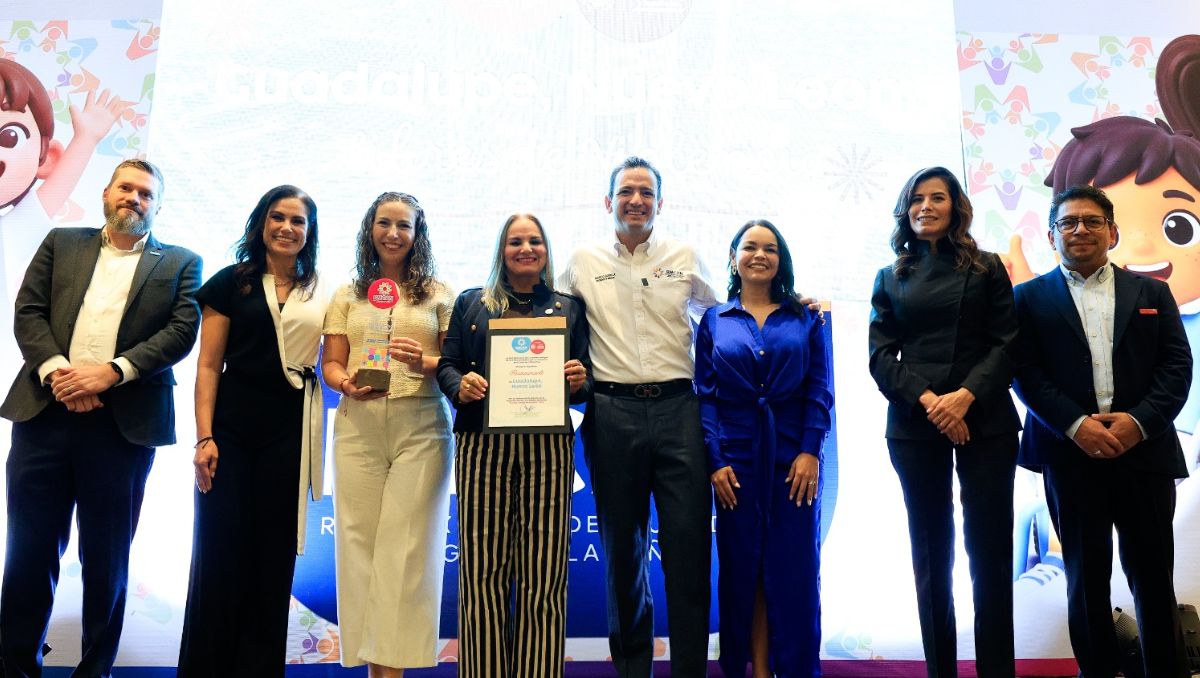 La Red Mexicana de Ciudades Amigas de la Niñez otorgó al premio al municipio de Guadalupe, Nuevo León. | Especial
