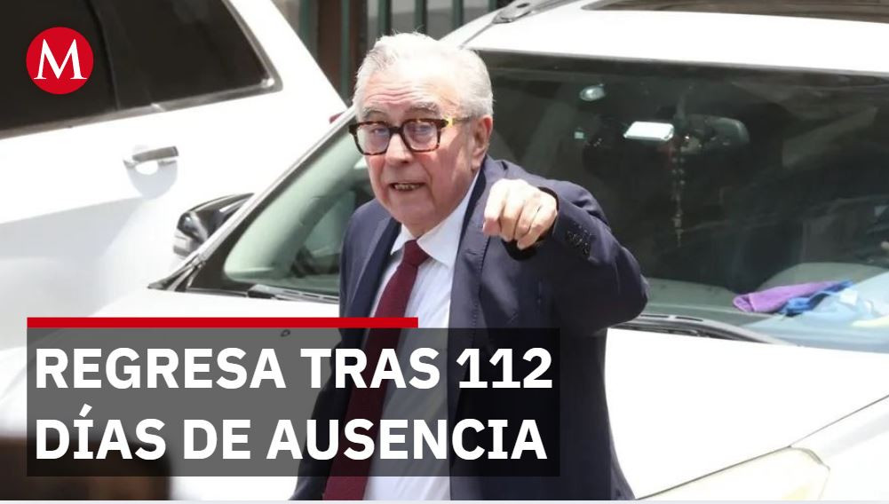 Rocha Moya regresa al gobierno de Sinaloa tras 112 días sin pruebas en su contra