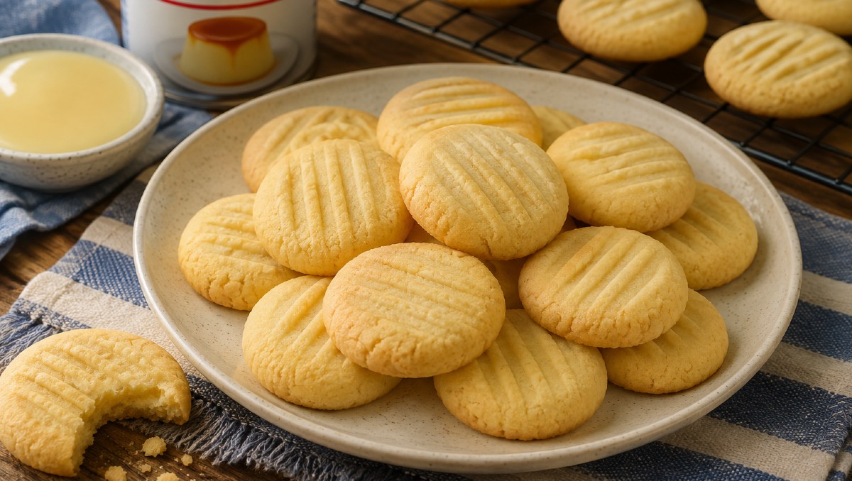 Un buen sabor de leche condensada en unas galletas caseras | IA DISCOVER