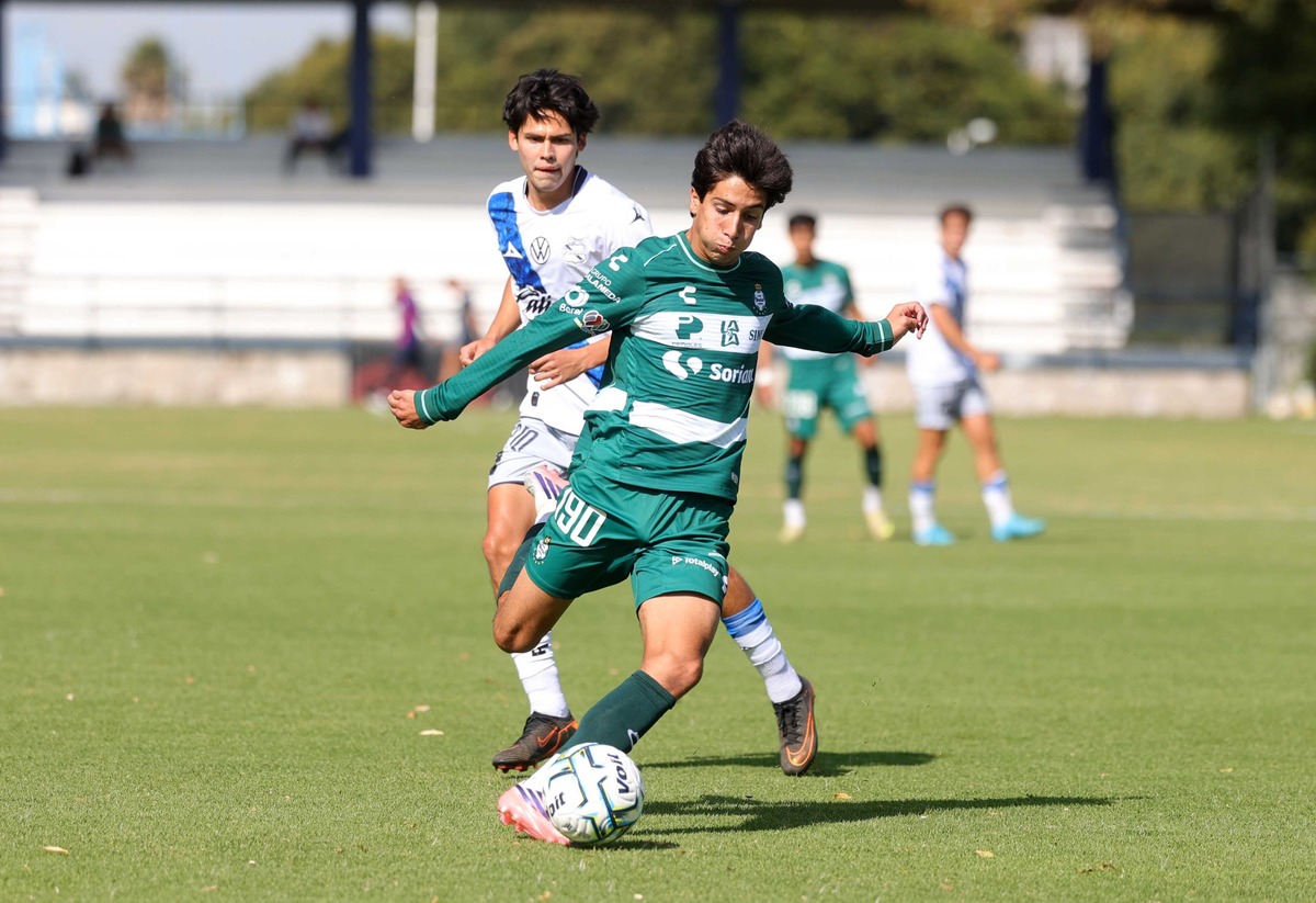 Santos Laguna Sub 21 rescata empate ante Puebla y llega a ocho puntos. | Cortesía de Club Santos Laguna