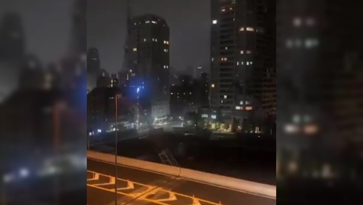 Usuarios en redes sociales compartieron videos durante el temblor | Foto: Redes sociales