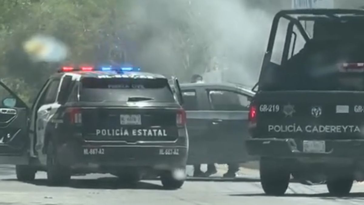Al final el conductor del vehículo fue detenido. Foto: Especial