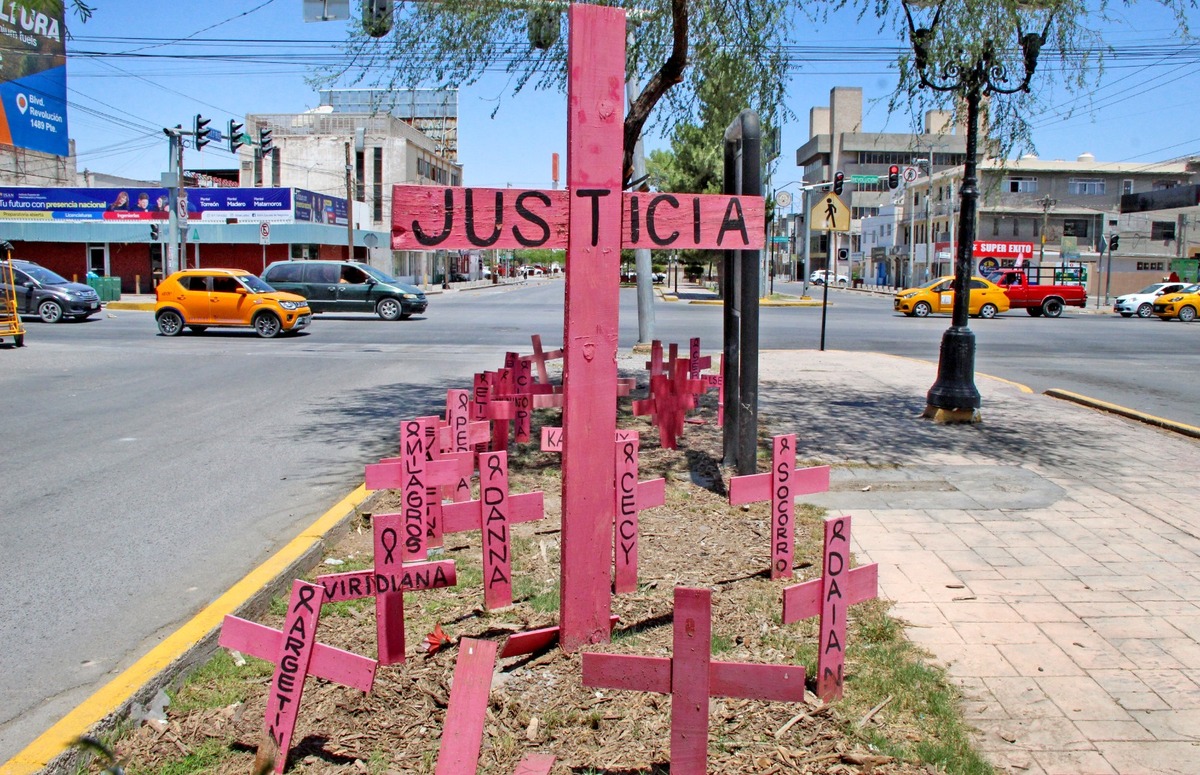 Antimonumento en calzada Colón. | Foto: Roberto Amaya