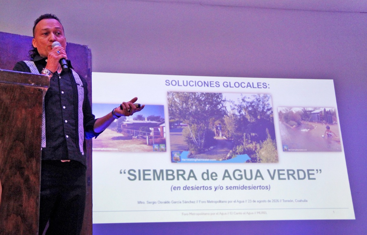 Canto al Agua reúne arte y ciencia para defender el vital líquido.| Roberto Amaya.