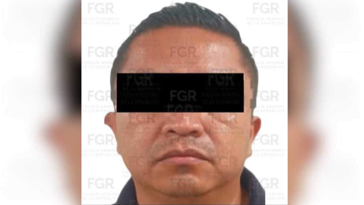 La captura estuvo a cargo de elementos de la Policía Federal Ministerial. | Foto: X @FGRMexico